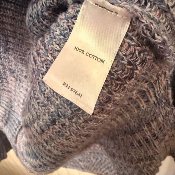 J. Jill 100% cotton V-neck sweater size xsp - Picture 3 of 6